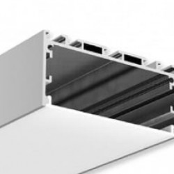 Профиль Накладной Алюминиевый SG 3576-2 Anod С Матовым Экраном