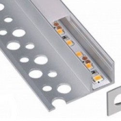 Профиль Встраиваемый Для Гипсокартона 1332-2500 Anod С Матовым Экраном 618453