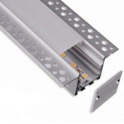 Профиль Встраиваемый Для Гипсокартона 3575-2500 Anod С Матовым Экраном 618455