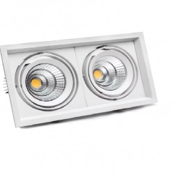 Светильник двойной Встраиваемый D-12 18Вт (1620Лм 4000К) 663638