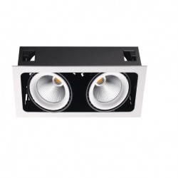 Светильник Двойной Встраиваемый GESSO 64Вт (5900Лм 3000К) 872786