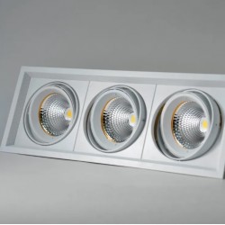 Светильник Тройной Встраиваемый D-13 60Вт (5400Лм 4000К) 663646