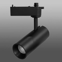 Трековый Светодиодный Светильник 146 (10W, 3000-4000K, Однофазный, черный Корпус)