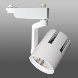 Трековый Светодиодный Светильник 141 (30W, 3000-4000K, Однофазный, Белый, Черный Корпус) 73879