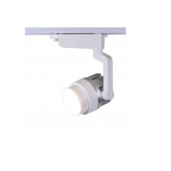 Светодиодный светильник трековый D002 2L (20W, 220V, 3000К, 15-60deg, белый корпус) 48850