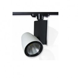 Трековый светодиодный светильник 35 (220V, черно-белый корпус, 30W, 3000,5000К) 71027