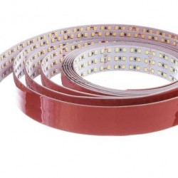 Трехрядная светодиодная лента SMD 2835, 384Led/м, 36Вт, 24V LUX