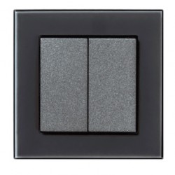 КНОПОЧНЫЙ РАДИОПУЛЬТ G-412 стекло  (4 зоны)