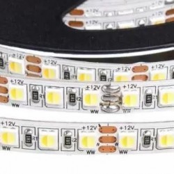 Открытая светодиодная лента SMD 4040, 120Led/м, 16Вт, 12V MIX (3000-6000K)