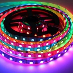 Адресная Светодиодная Лента SMD 5050, 30Led/М, 12V RGB-SPI (Пиксель 1 Диод)