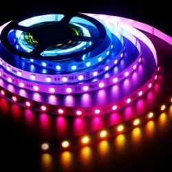 Герметичная светодиодная лента SMD 5050, 60Led/м, 12V RGB-SPI (пиксель 3 диода)