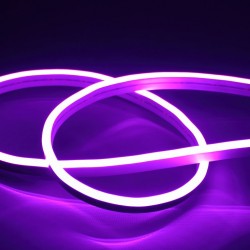 Гибкий неон  SMD2835, 120led/m, 220V, 8х16мм purple