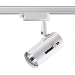 однофазный Трековый светильник PIPE  (220V, GU10)  870481, белый, черный