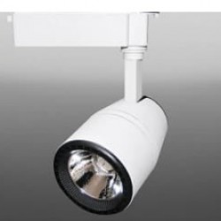 Трековый светодиодный светильник 92 (220V, бело-черный корпус, 35W, 3000К, однофазный) 99749