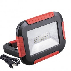 Прожектор светодиодный аккумуляторный 10W 911 6400К