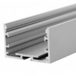 Профиль Накладной, подвесной Алюминиевый 3250-2 Anod С Матовым Экраном